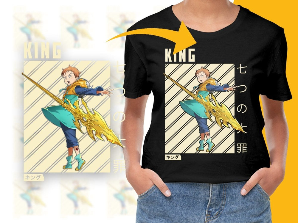 King Anime Character PNG File - Teepew