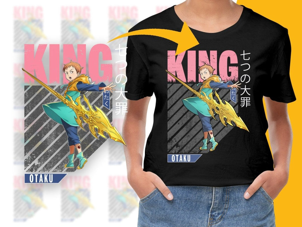 King Otaku Anime Character PNG File - Teepew