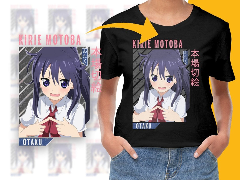 Kirie Motoba Anime Character PNG Digital - Teepew