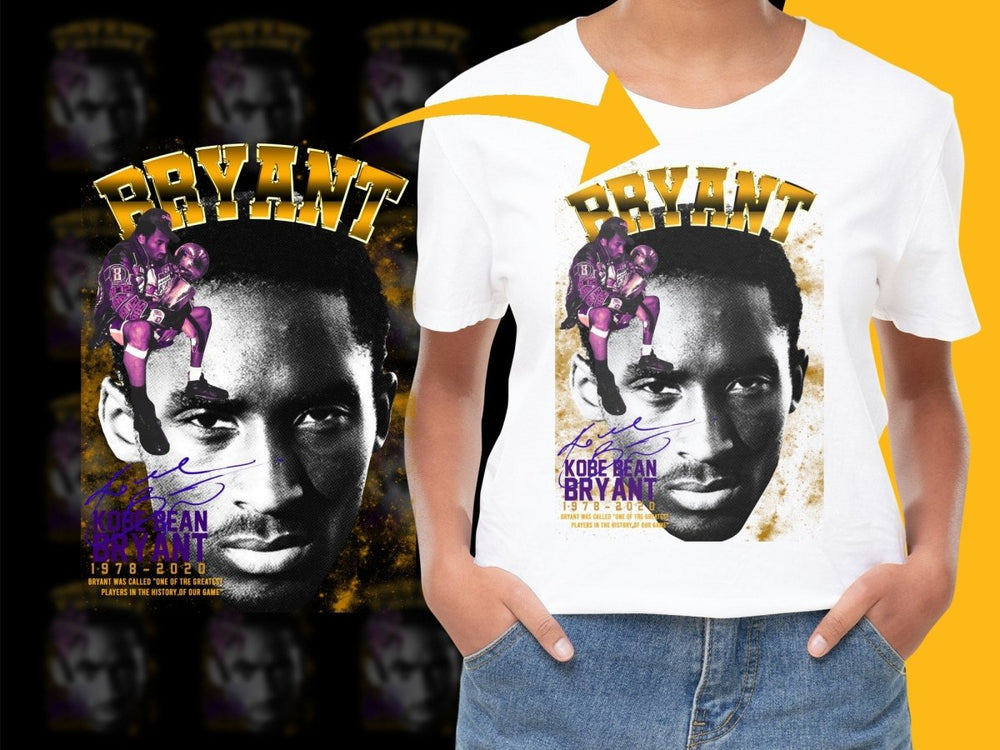Kobe Bean Bryant Photo Tribute 1978 - 2020 PNG File - Teepew