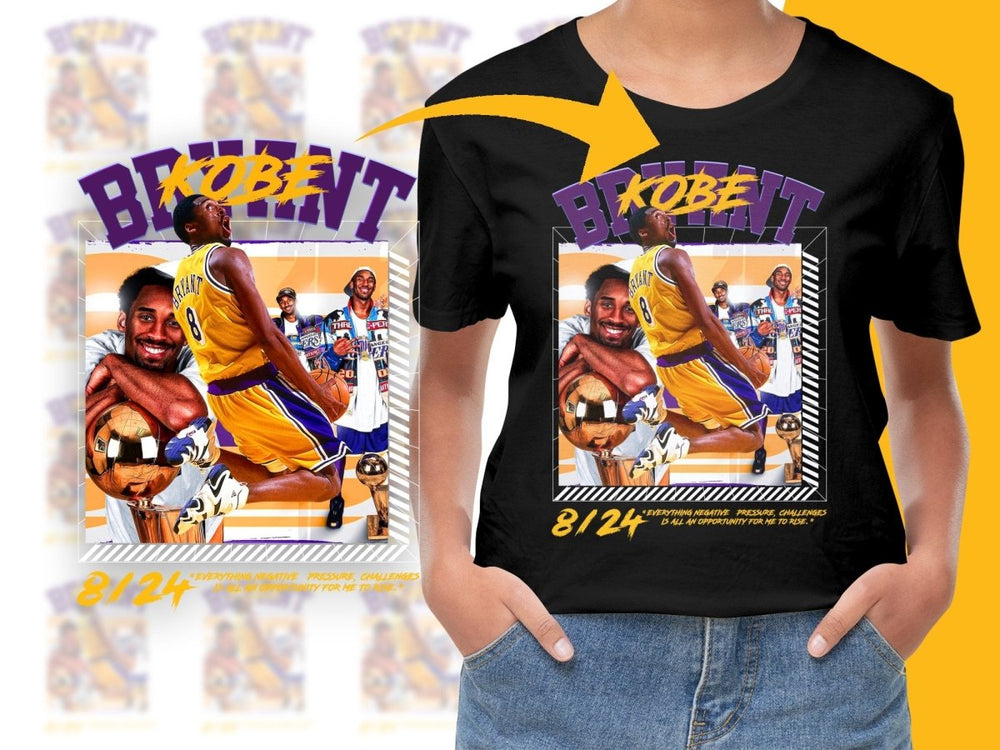 Kobe Bryant Basketball Legend Bootleg PNG File - Teepew