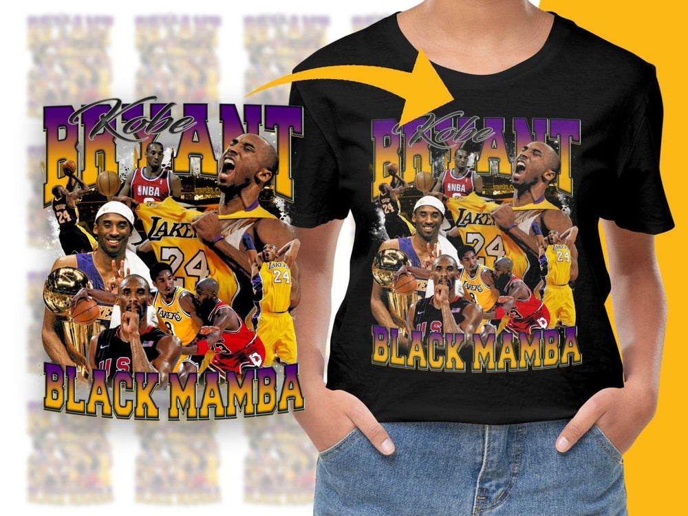 Kobe Bryant Black Mamba Lakers Legend PNG File - Teepew