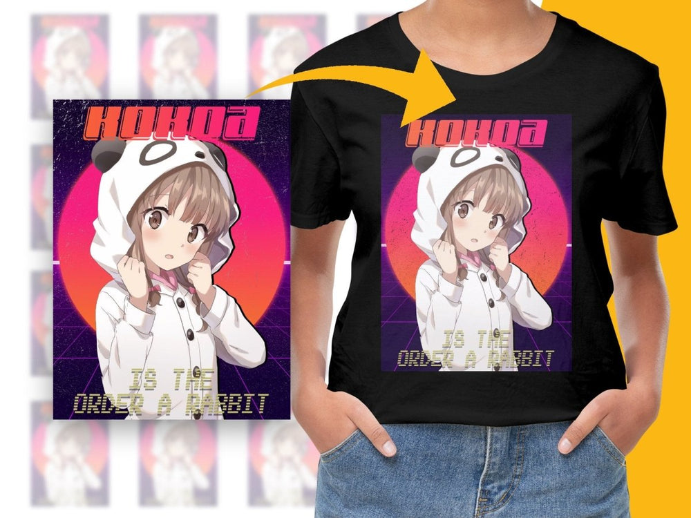 Kokoa Is The Order A Rabbit PNG File - Teepew