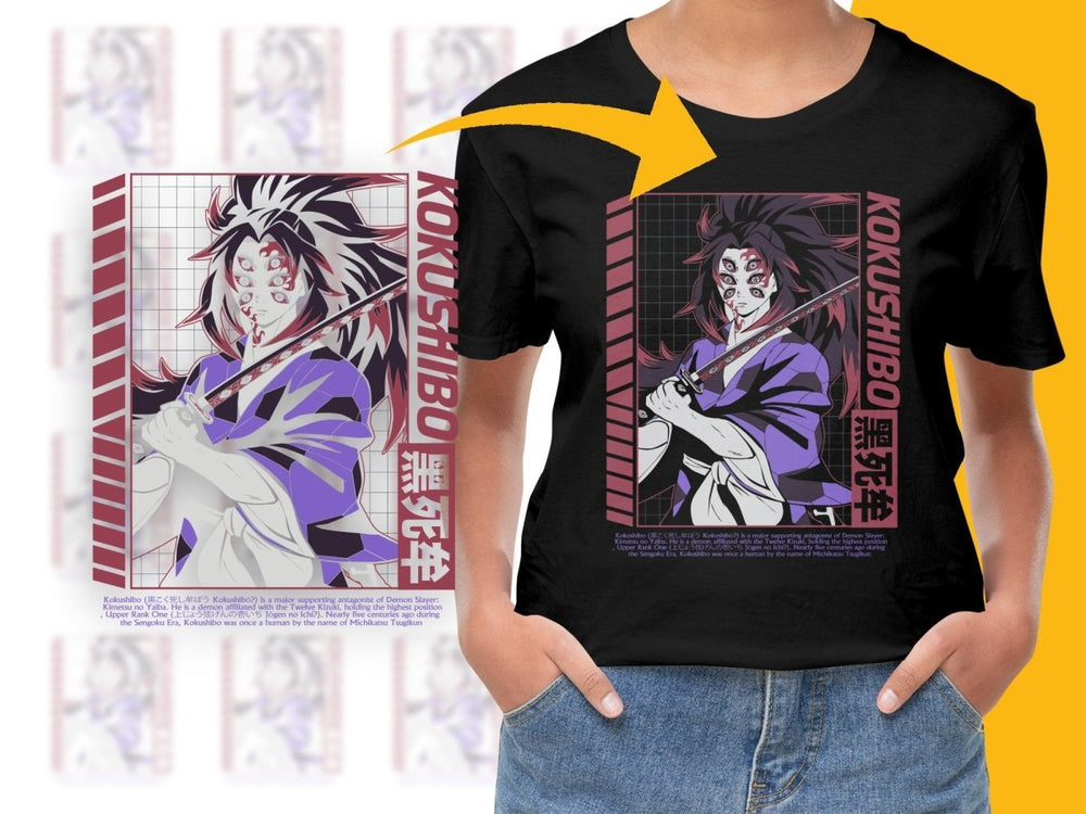 Kokushibo Demon Slayer Anime Character PNG File - Teepew