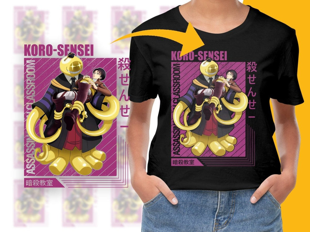 Koro - Sensei Assassination Classroom Anime Character Digital - Teepew