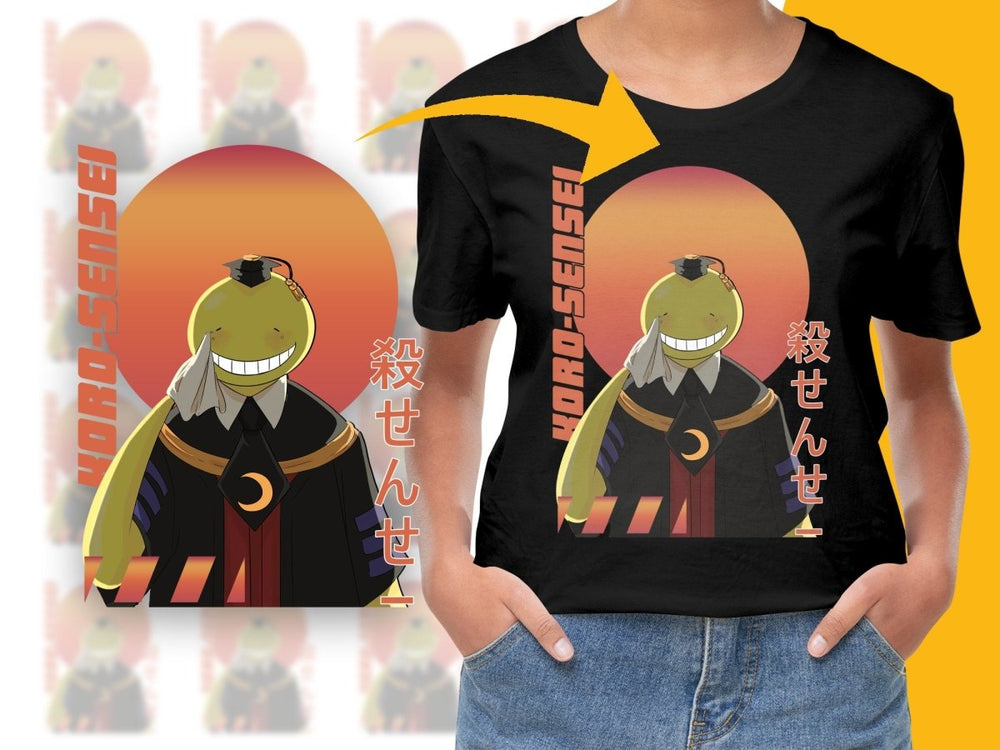 Koro Sensei PNG File Anime Character Digital - Teepew