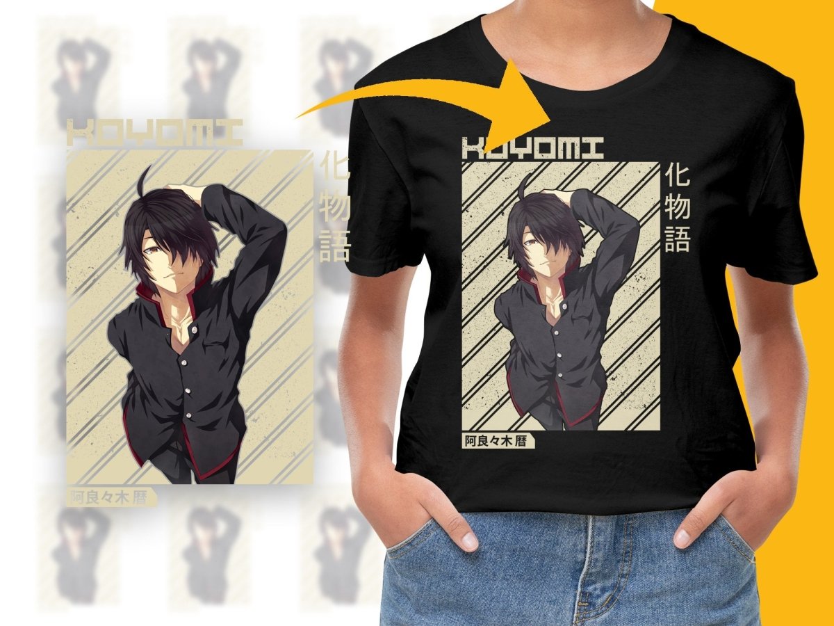 Koyomi Araragi PNG File Digital - Teepew