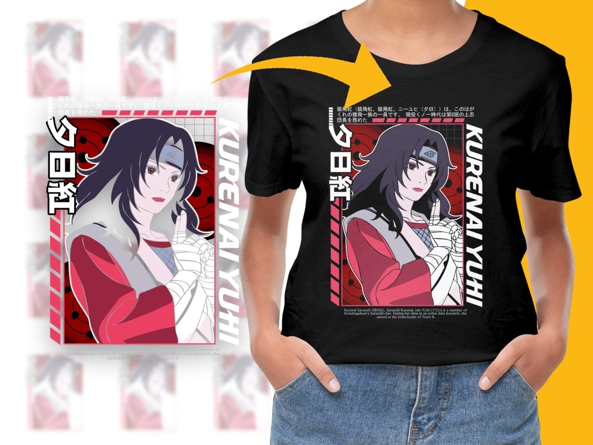 Kurenai Sarutobi Uchiha Clan Art PNG File - Teepew