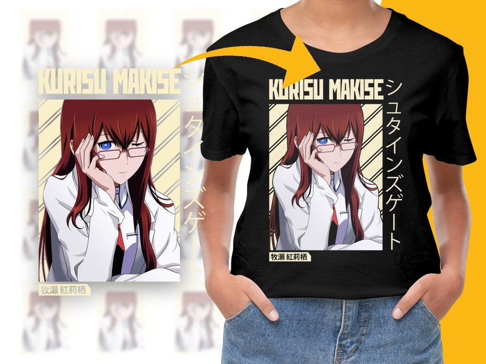Kurisu Makise Anime Character Art Digital Download - Teepew