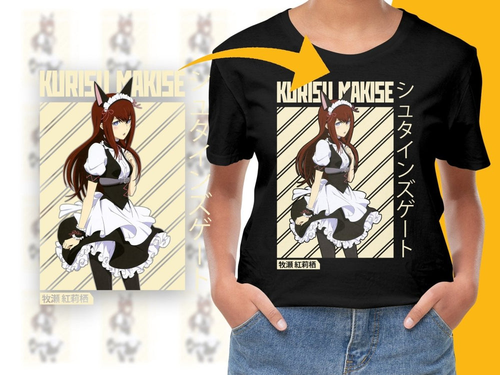 Kurisu Makise PNG File Anime Art Digital - Teepew