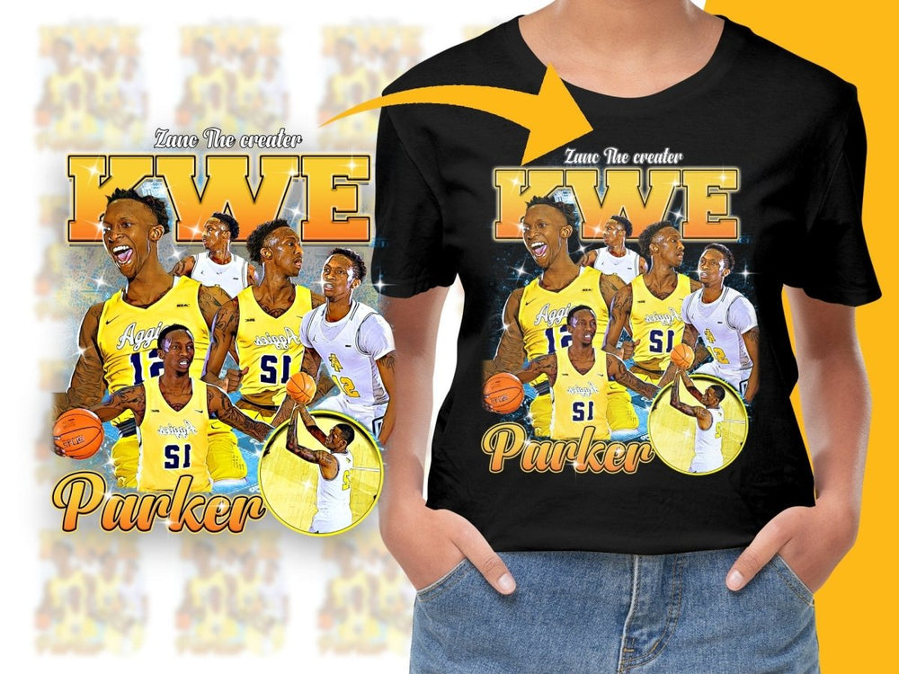 Kwe Parker Aggies Basketball Star Bootleg PNG File - Teepew