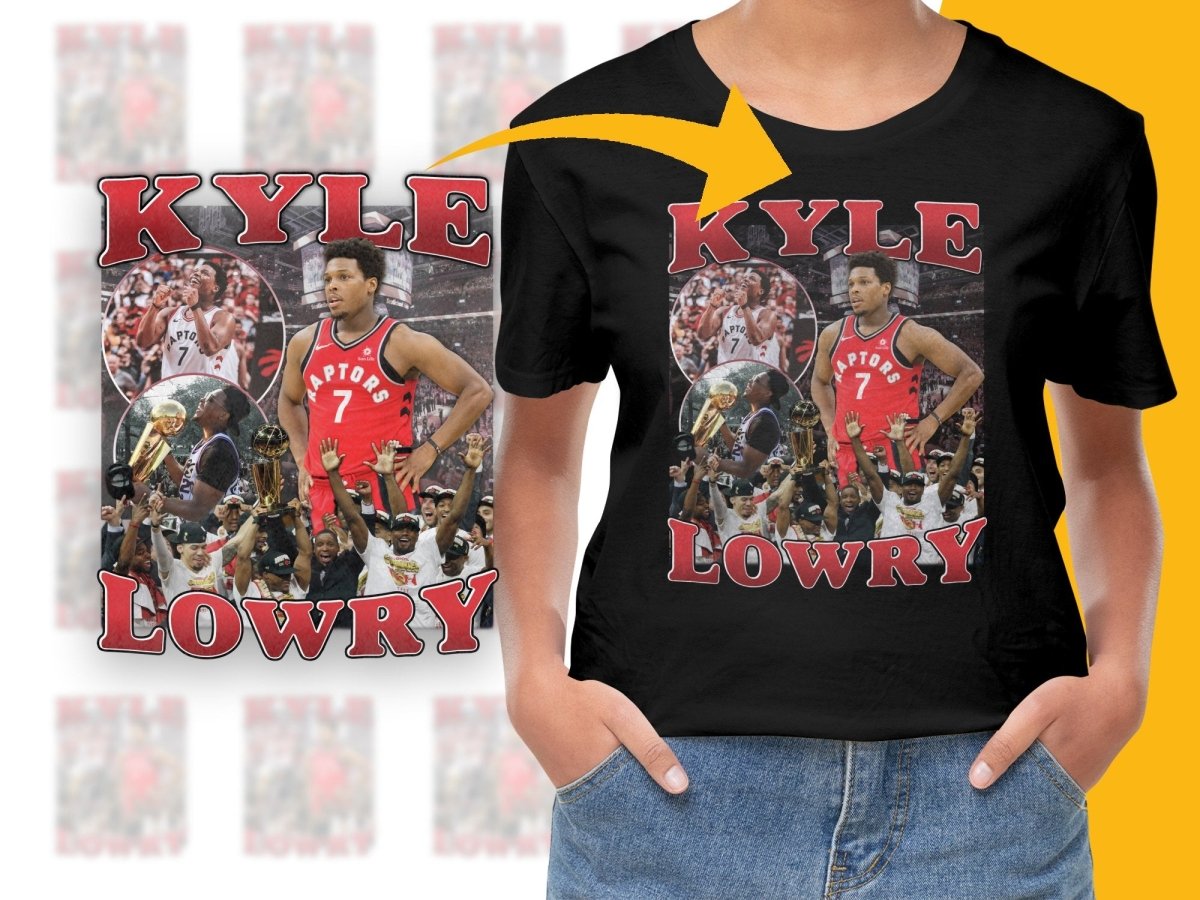Kyle Lowry Raptors Championship Celebration PNG File - Teepew