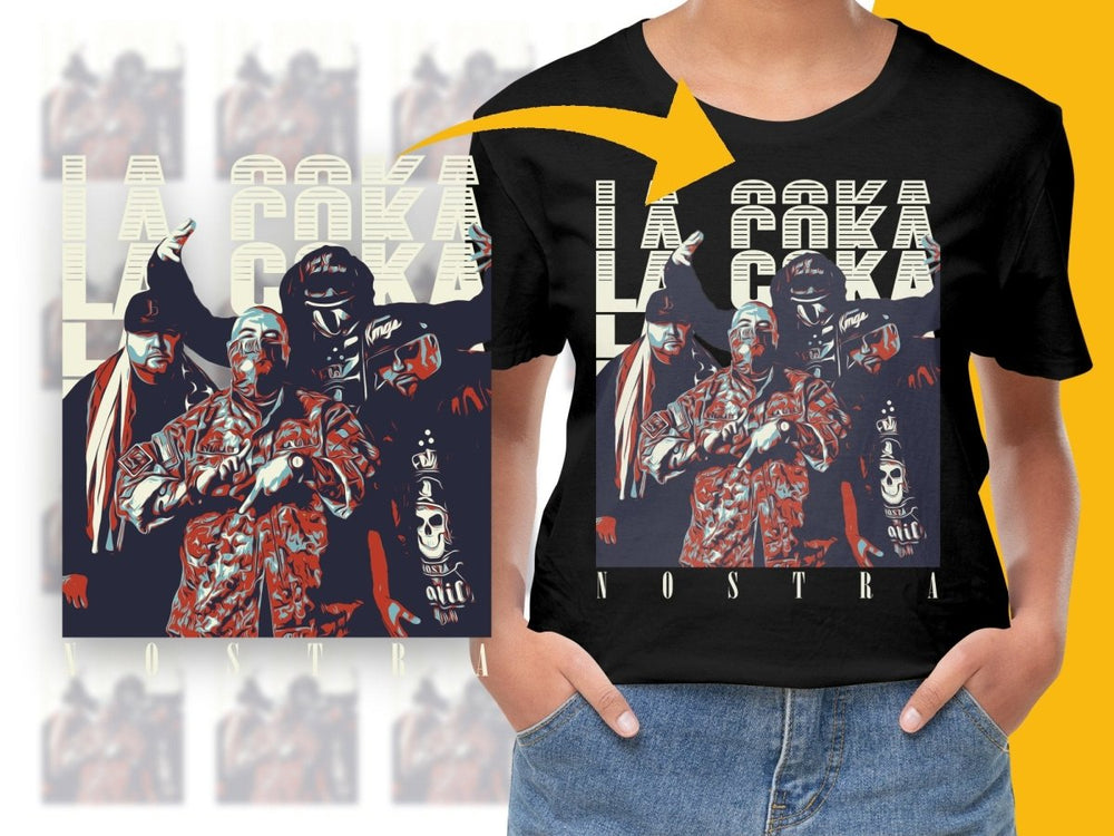 LA COKA NOSTRA Music Homage PNG File - Teepew