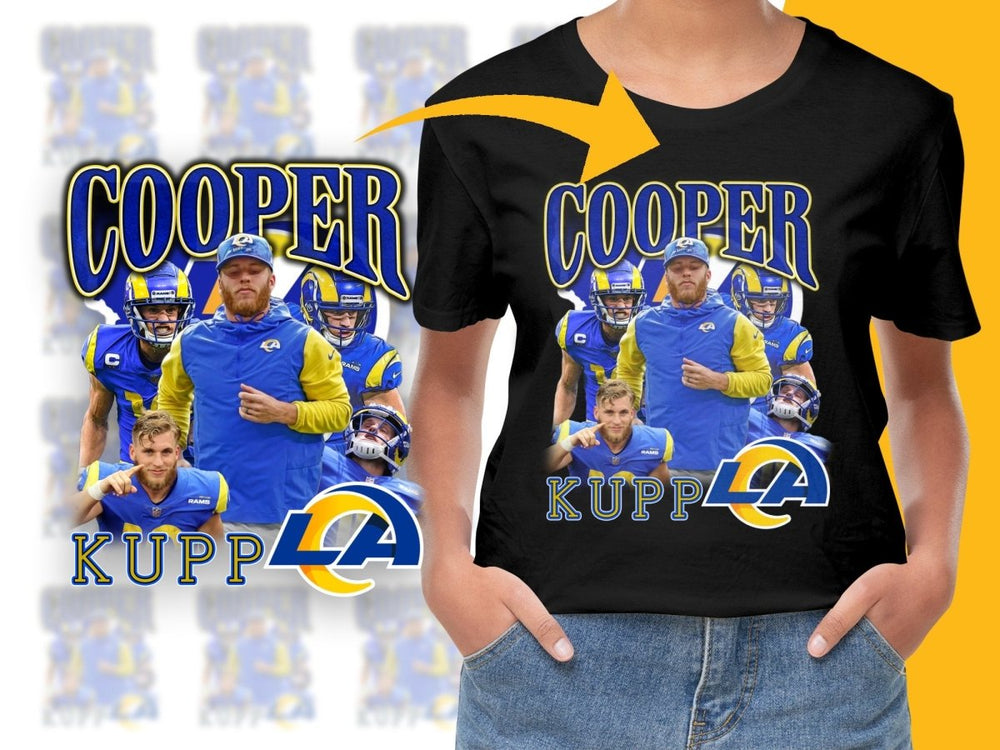 LA Rams Cooper Kupp Fan PNG File - Teepew