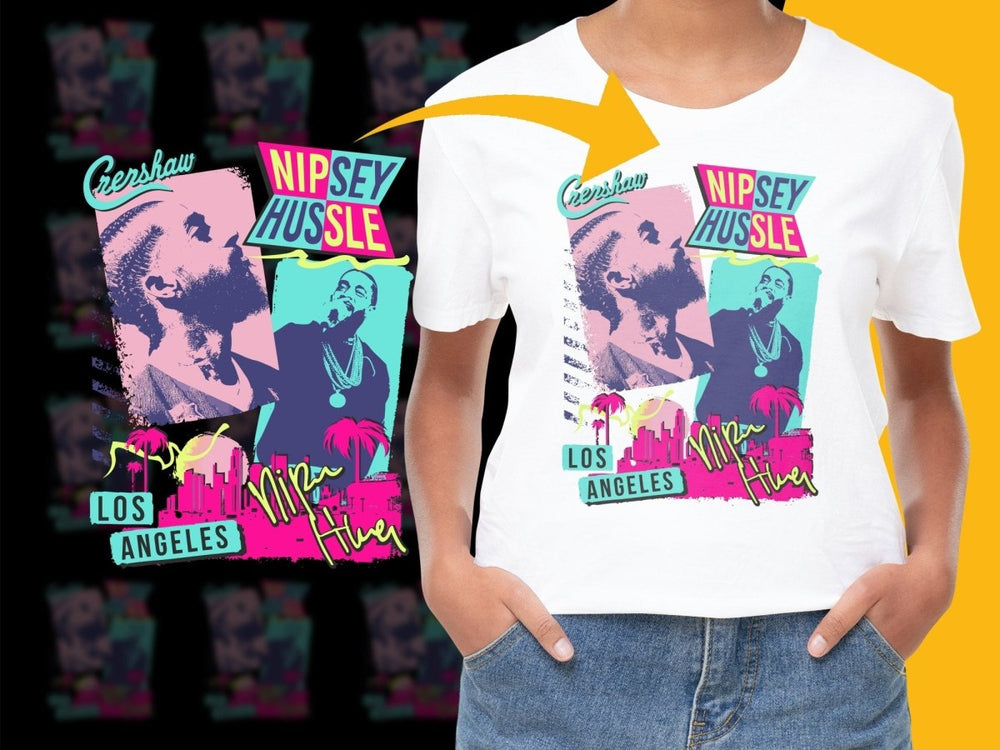 LA Streetwear Nipsey Hussle Tribute Graphic PNG File - Teepew