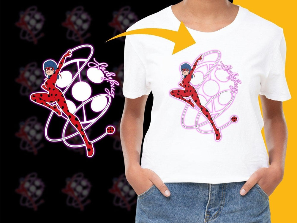 Ladybug Superhero Character Design PNG File - Teepew