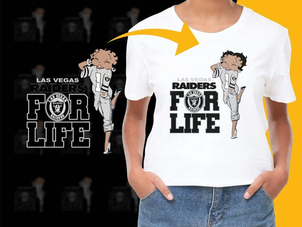 Las Vegas Raiders For Life Graphic PNG File - Teepew