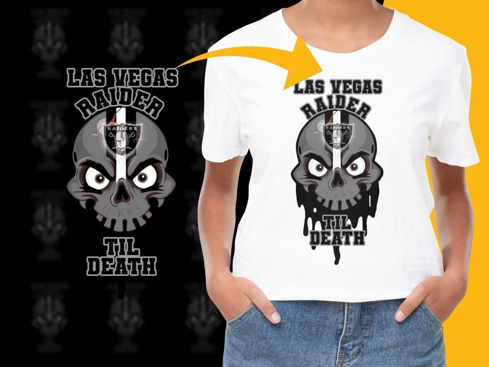 Las Vegas Raiders Til Death Graphic PNG File - Teepew