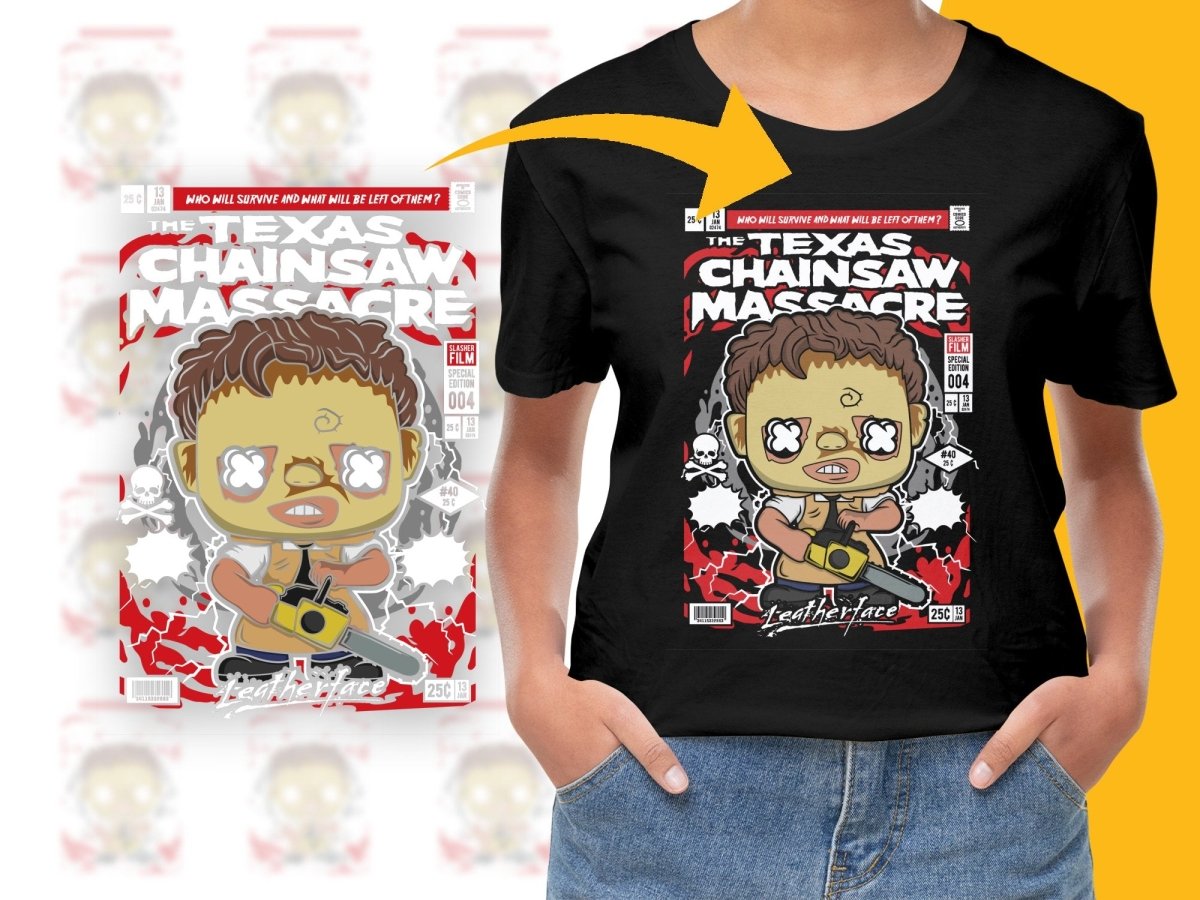 Leatherface Popculture PNG File - Teepew