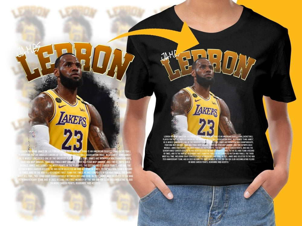 LeBron James Lakers Basketball Legend Iconic Bootleg PNG File - Teepew