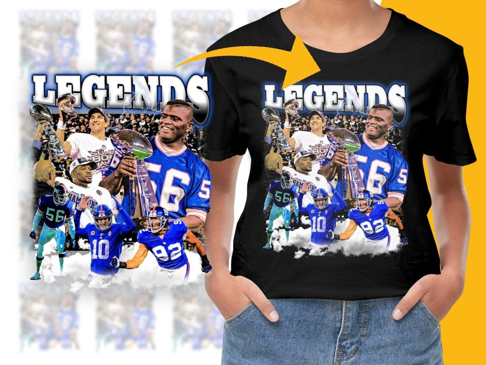 Legendary Football Icons Celebration Sports Graphic PNG File - Teepew