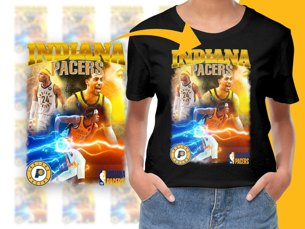 Legendary Indiana Pacers NBA Team Bootleg PNG File - Teepew