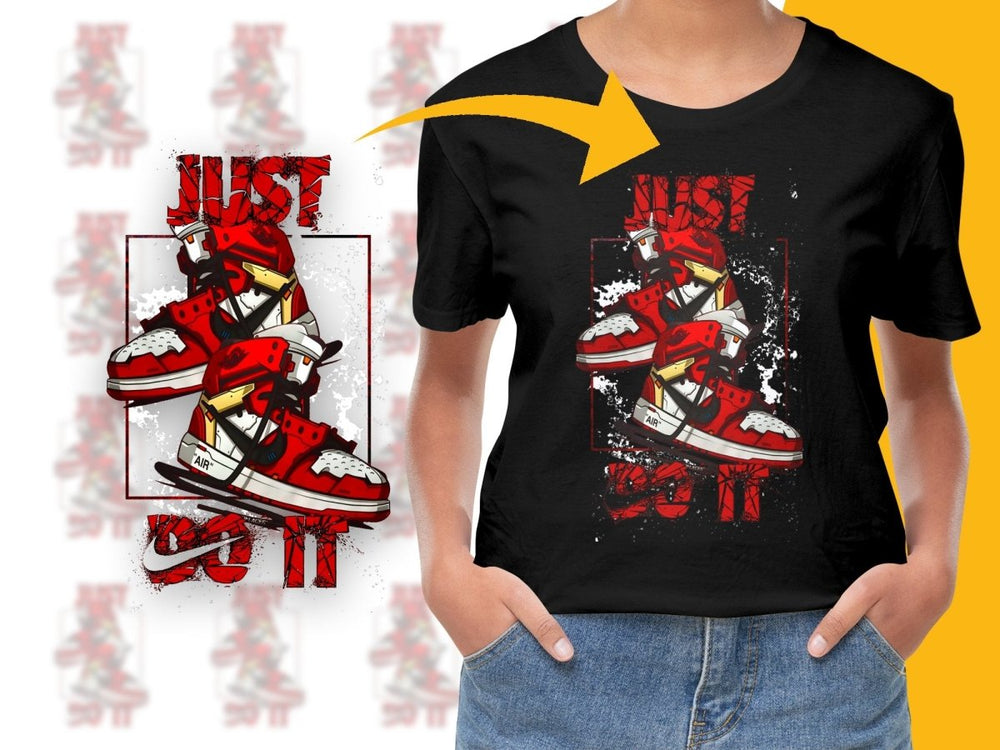 Legendary Just Do It Sneaker Design Graphic PNG File - Teepew
