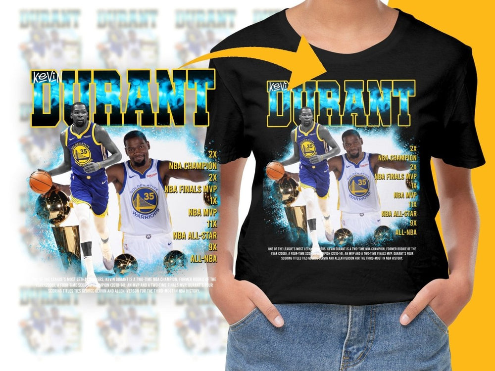 Legendary Kevin Durant NBA Champion Bootleg PNG File - Teepew