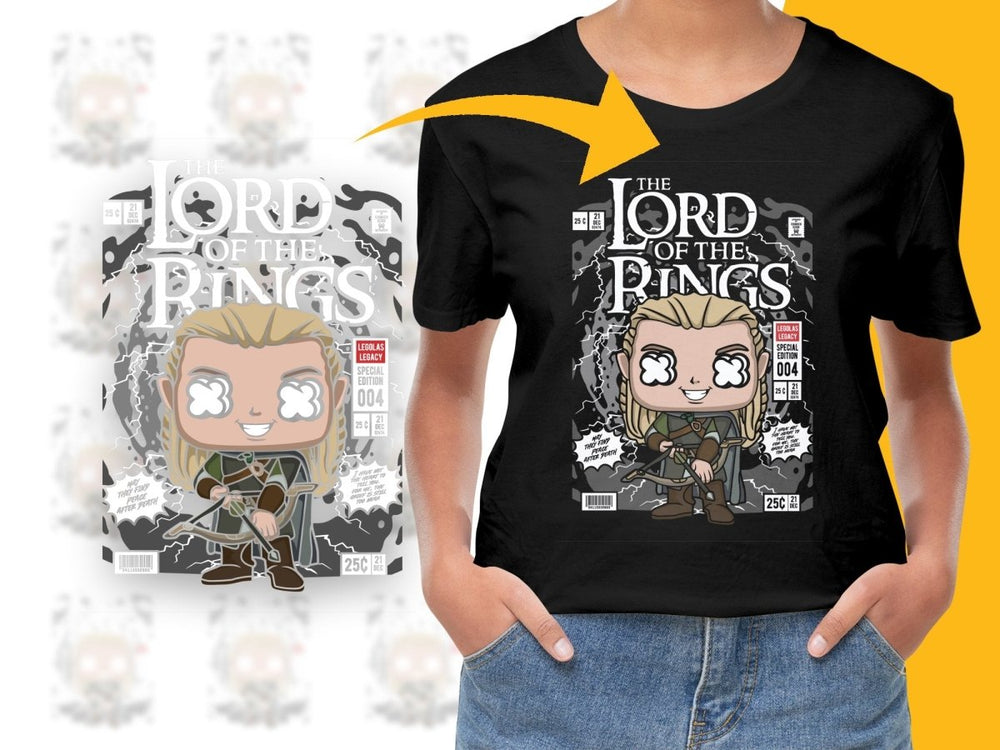 Legolas Lord Of The Rings Popculture PNG File - Teepew