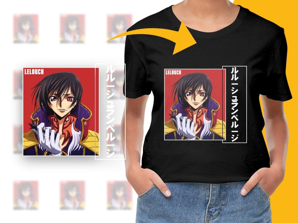 Lelouch Anime Character PNG File - Teepew