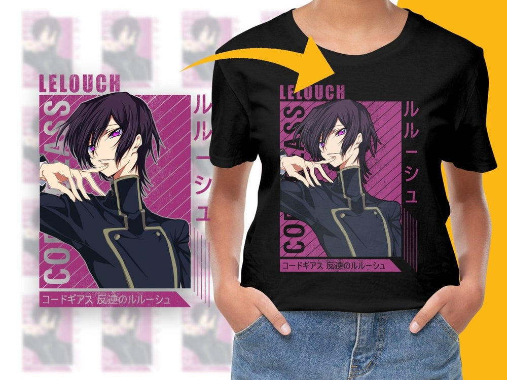 Lelouch Anime Character PNG File - Teepew