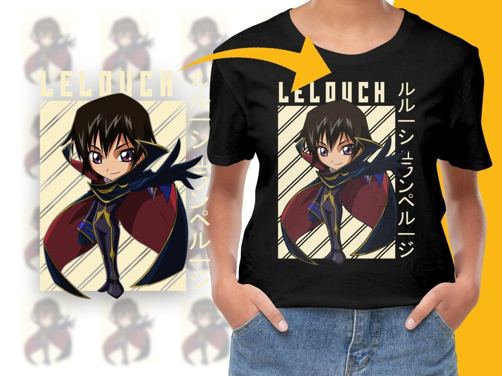 Lelouch Anime Character PNG File - Teepew