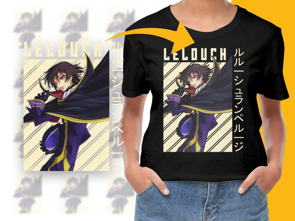 Lelouch Anime Character PNG File - Teepew