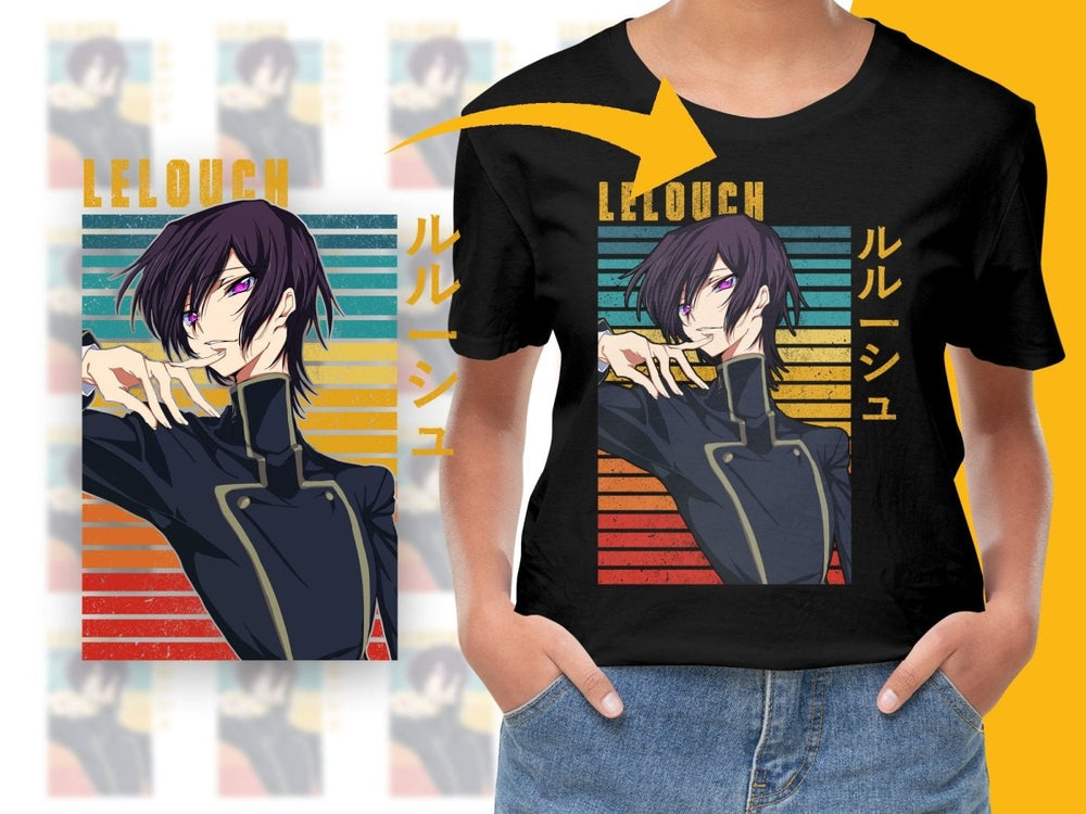 Lelouch Anime Character PNG File - Teepew