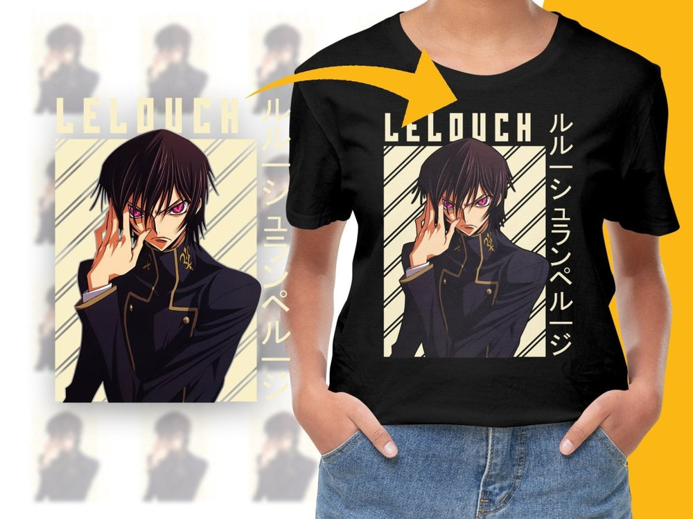 Lelouch Anime Character PNG File - Teepew