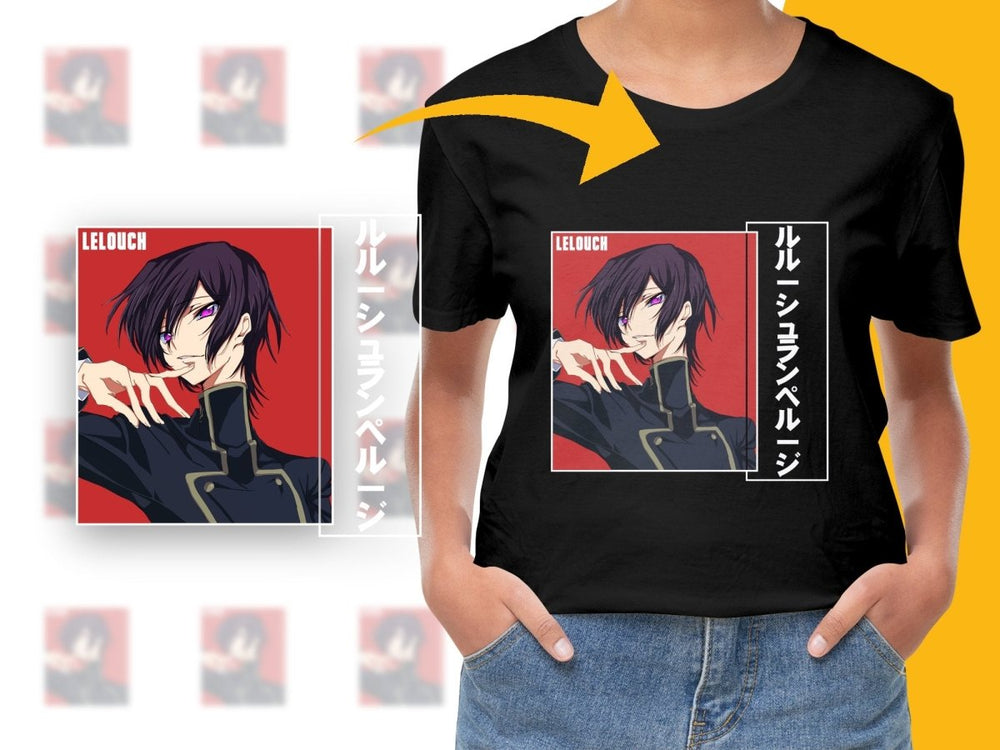 Lelouch Anime Character PNG File - Teepew