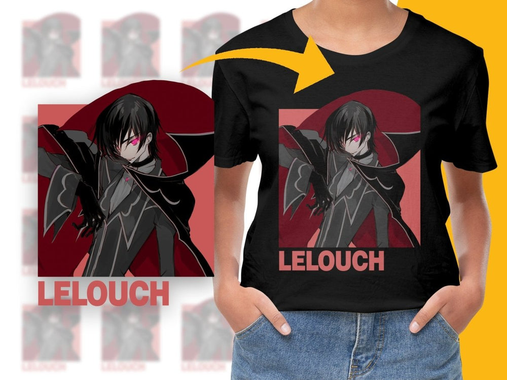 Lelouch Anime Character PNG File - Teepew
