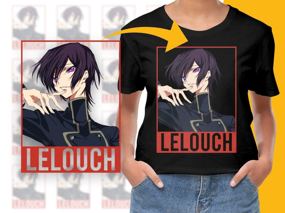 Lelouch Anime Character PNG File Digital - Teepew