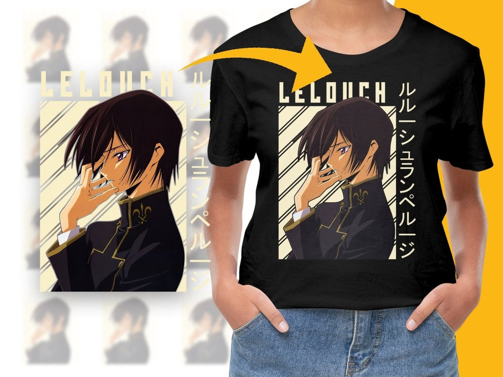 Lelouch Lamperouge Anime Character PNG Digital Download - Teepew
