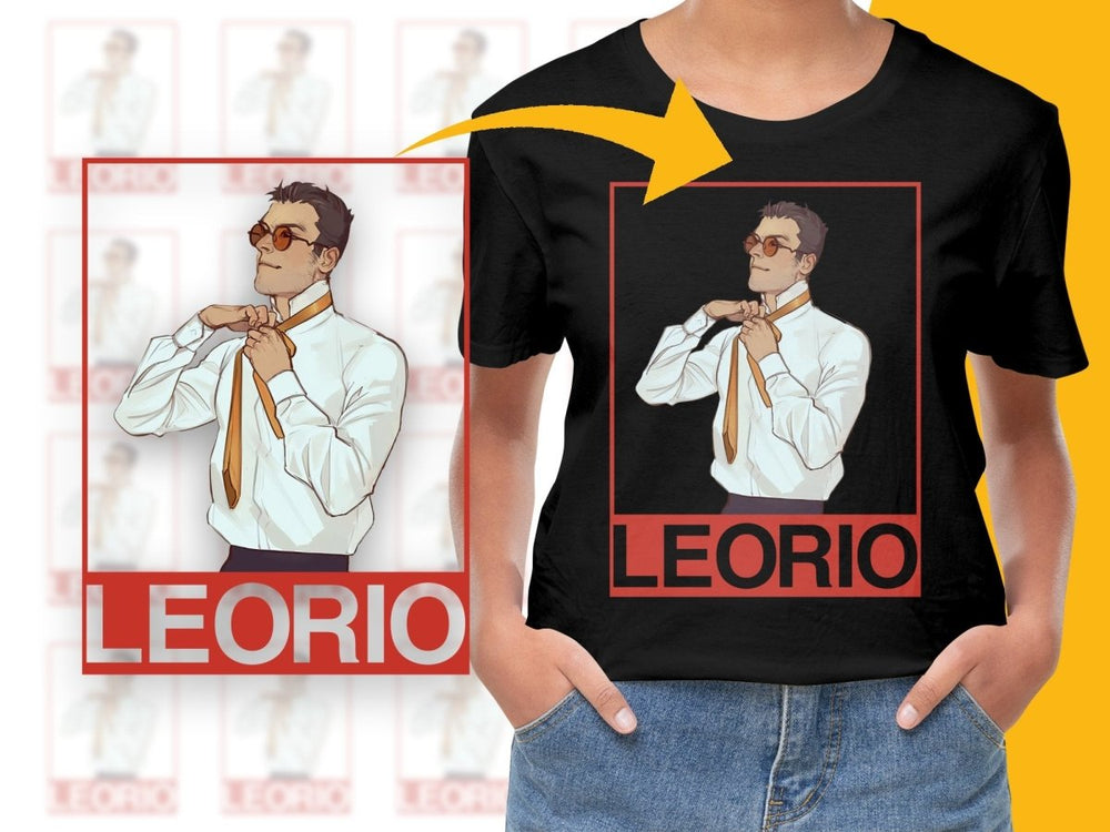 Leorio Tie Adjustment Character Poster Digital Download - Teepew