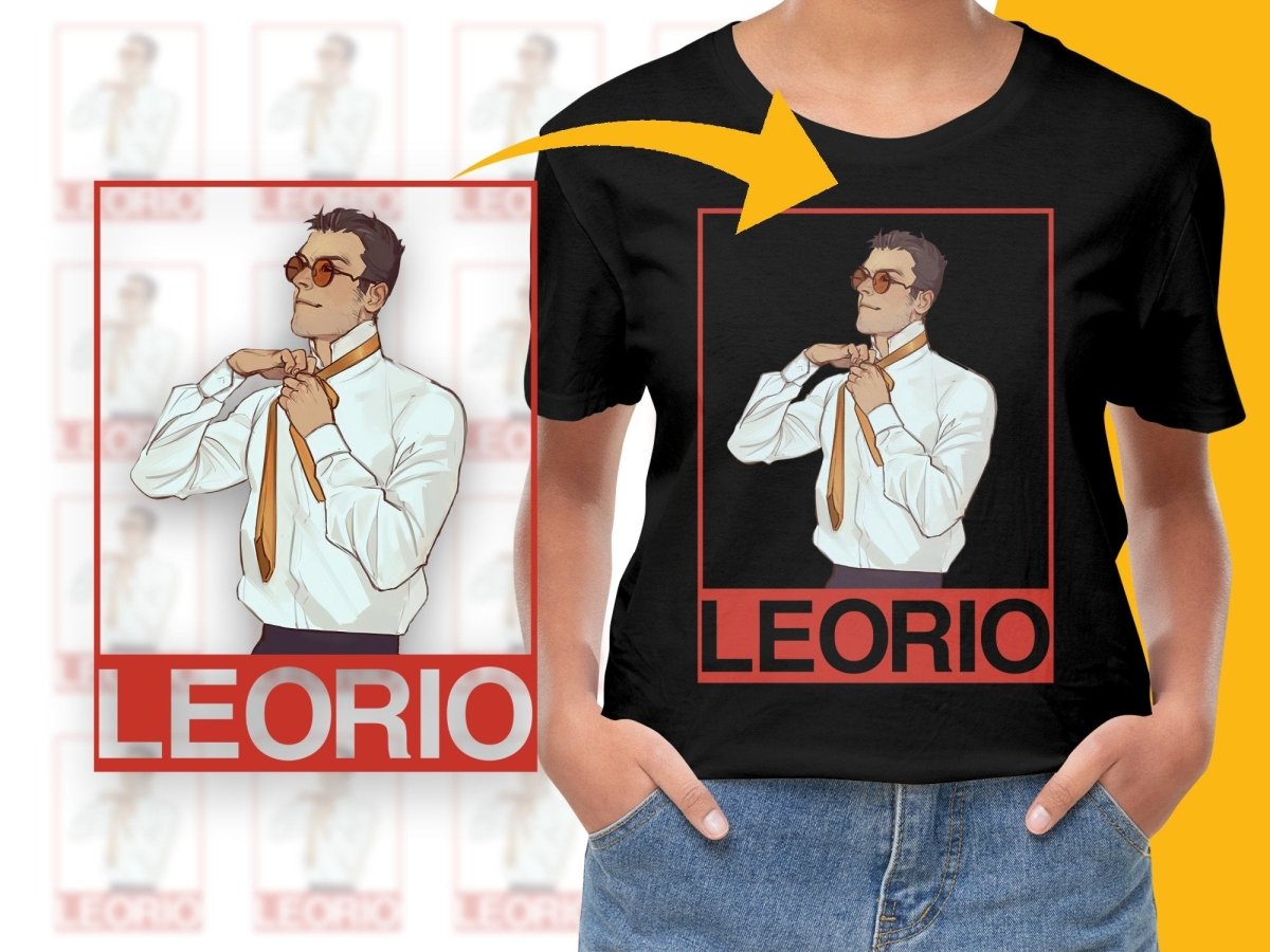 Leorio Tie Adjustment Character Poster Digital Download - Teepew