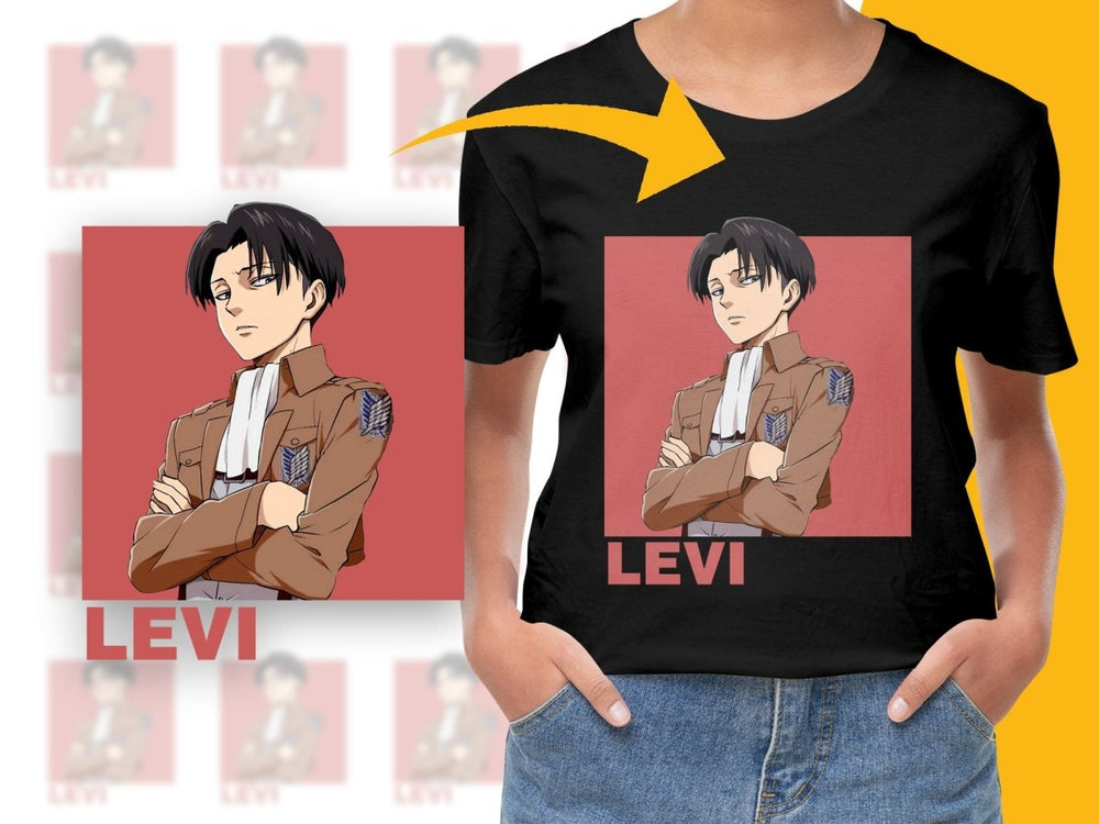 Levi Ackerman High - Resolution PNG Digital Download - Teepew
