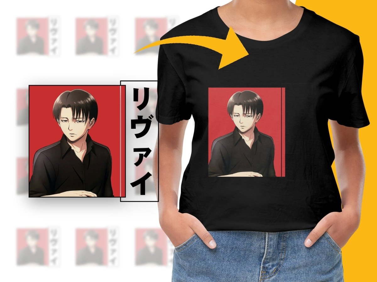 Levi Ackerman PNG File Digital - Teepew