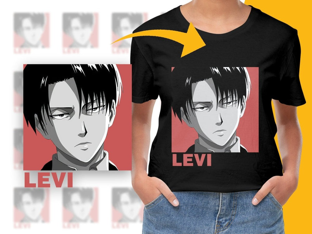 Levi Anime Character PNG File - Teepew