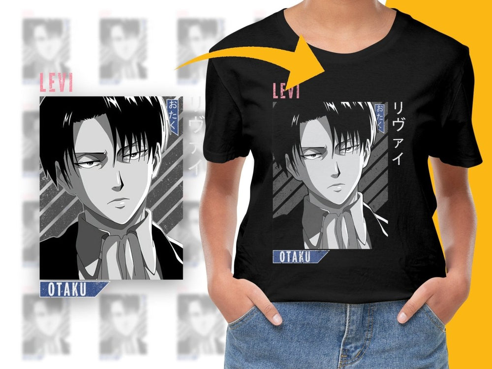 Levi Anime Character PNG File - Teepew