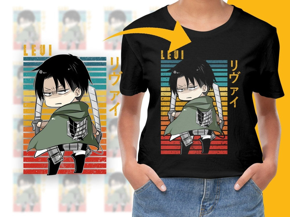 Levi Anime Character PNG File - Teepew