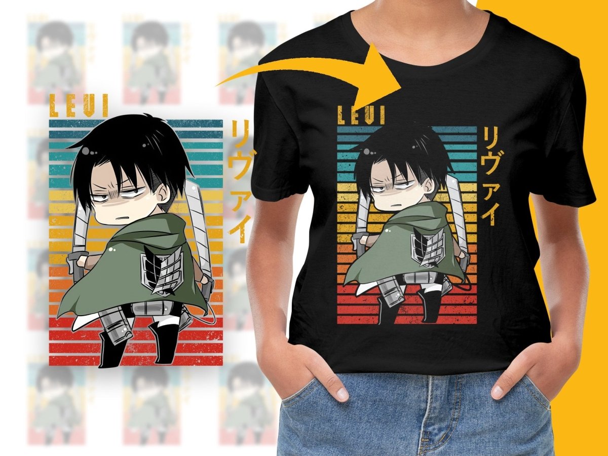 Levi Anime Character PNG File - Teepew