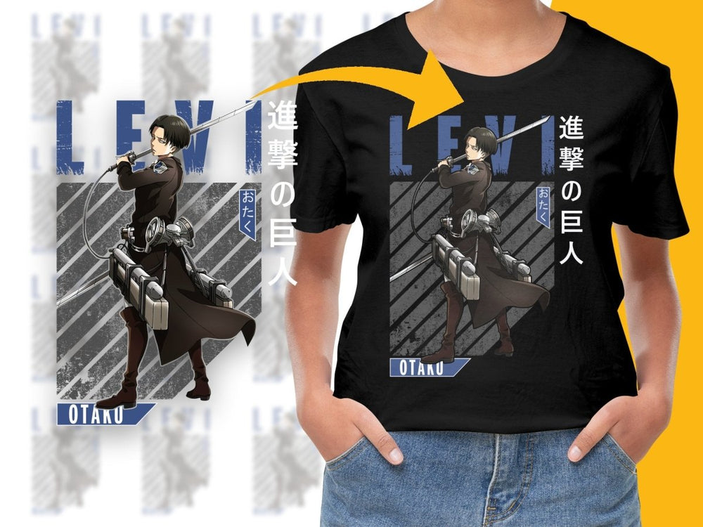 Levi PNG File Anime Character - Teepew