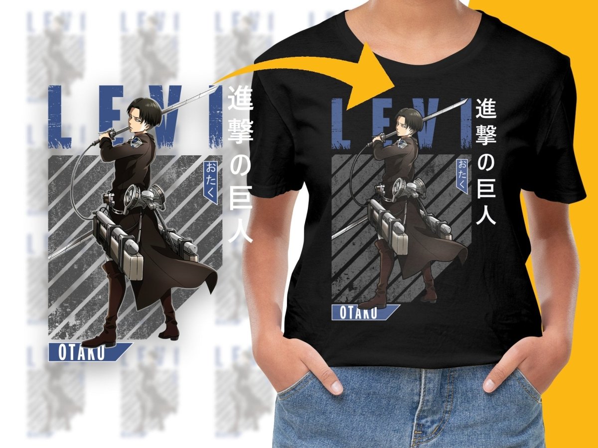 Levi PNG File Anime Character - Teepew