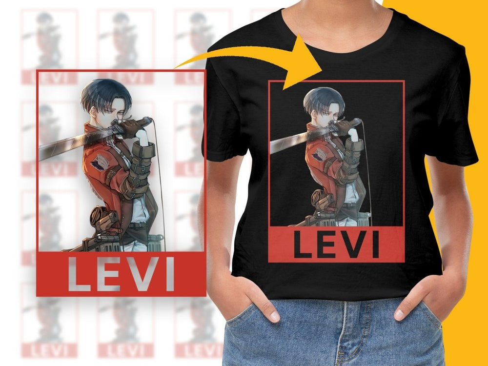 Levi Sword Anime Character PNG File - Teepew